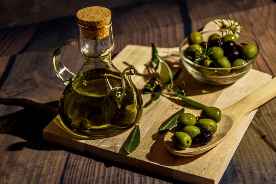 Confezioni di olio extravergine d'oliva